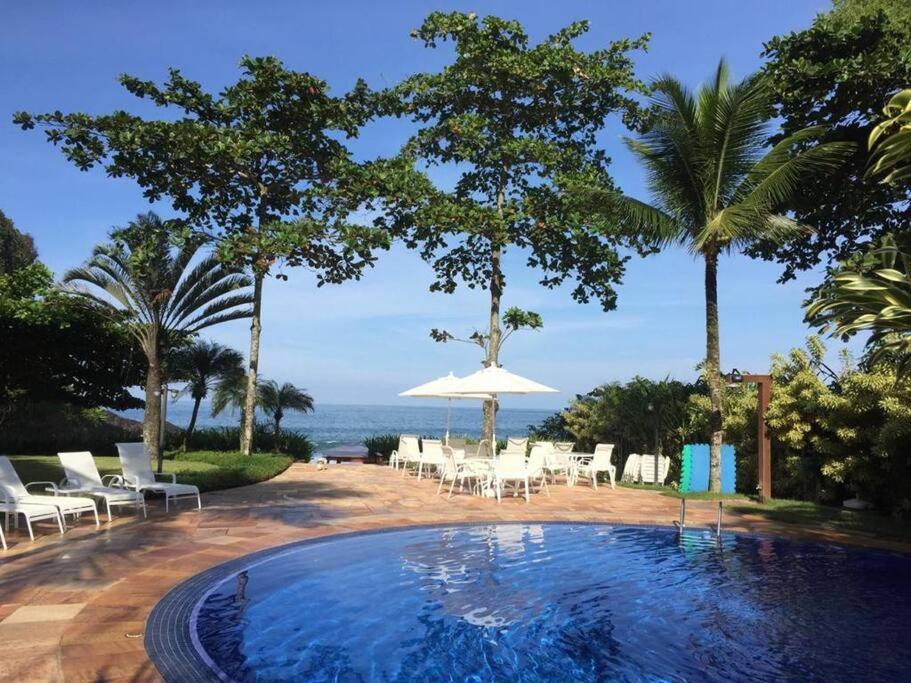 Casa Deliciosa Em Condo C/ Piscina Frente Ao Mar Sao Sebastiao  Eksteriør billede
