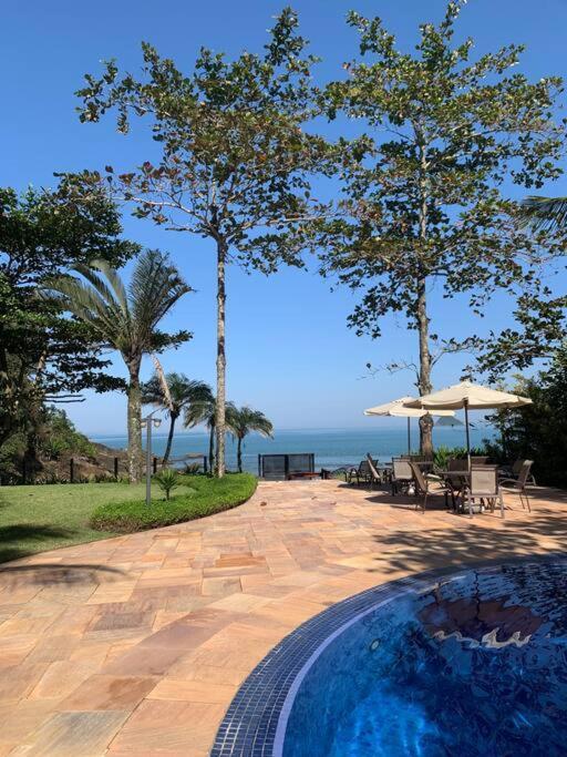 Casa Deliciosa Em Condo C/ Piscina Frente Ao Mar Sao Sebastiao  Eksteriør billede