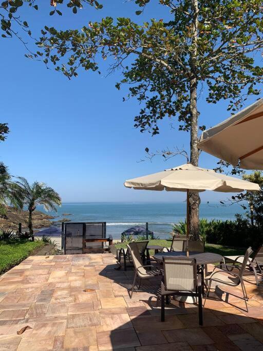Casa Deliciosa Em Condo C/ Piscina Frente Ao Mar Sao Sebastiao  Eksteriør billede