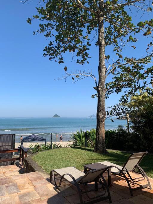 Casa Deliciosa Em Condo C/ Piscina Frente Ao Mar Sao Sebastiao  Eksteriør billede